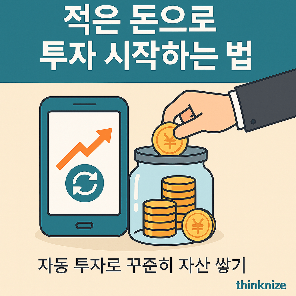 적은 돈으로 투자 시작하는 법