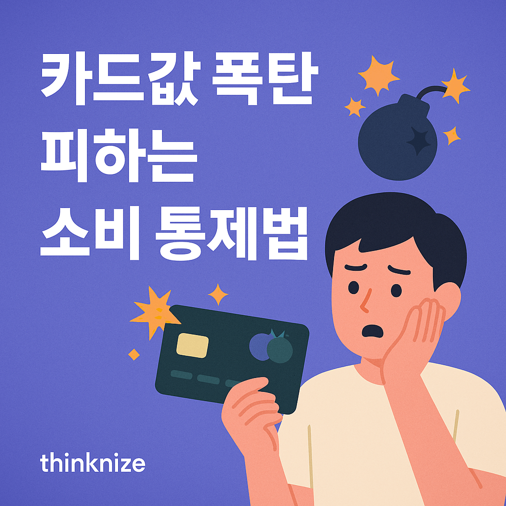 카드값 폭탄 피하는 소비 통제법